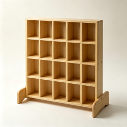 儿童 20 Le GRID水杯架 Porte - jouets pour bébés et jeunes enfants Rack de rangement à carreaux